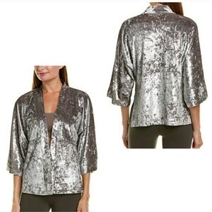 MOONRISE SILVER KIMONO